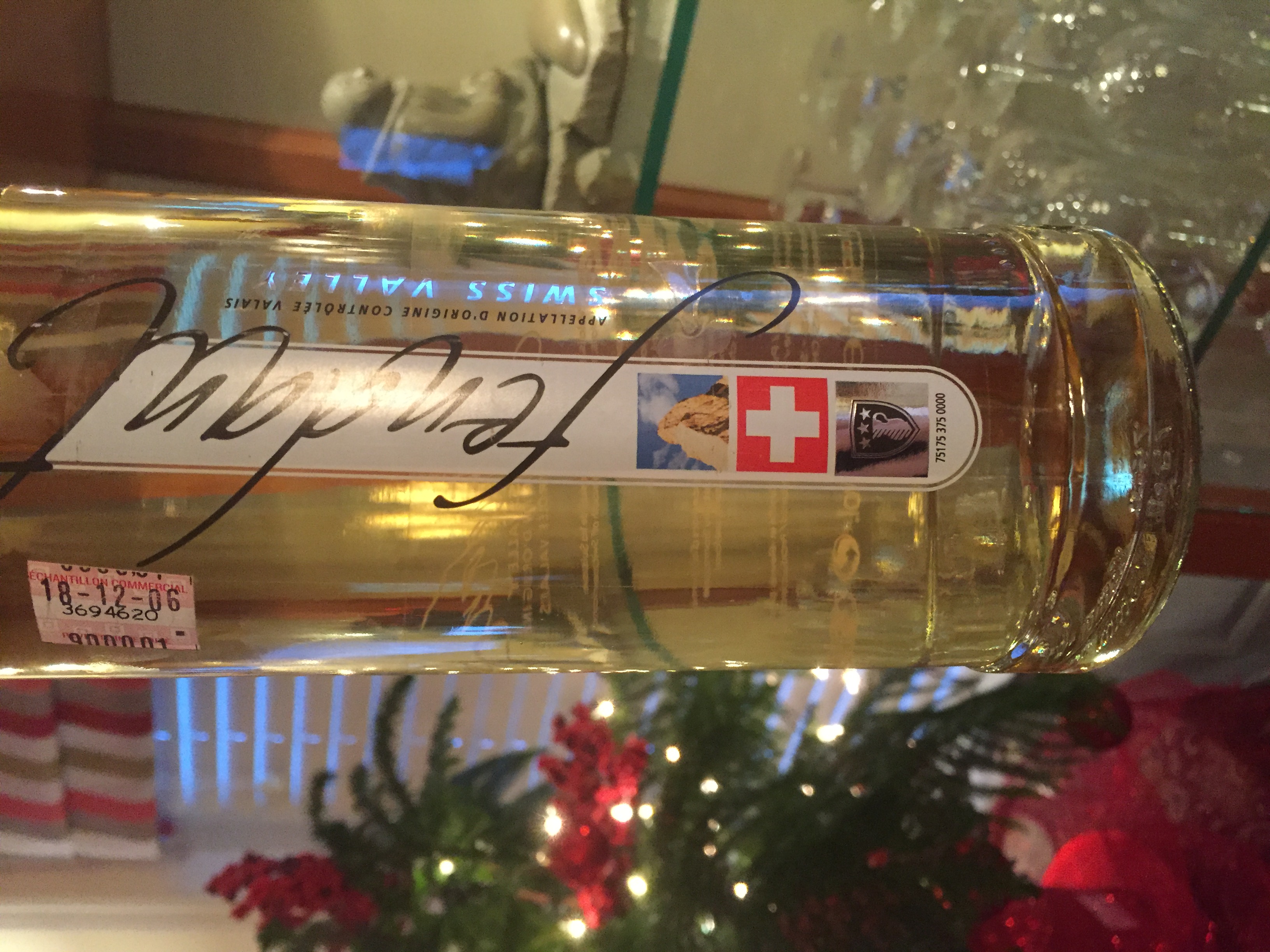 Pour vos fondues au fromage et raclettes! Le Fendant du Valais, Swiss