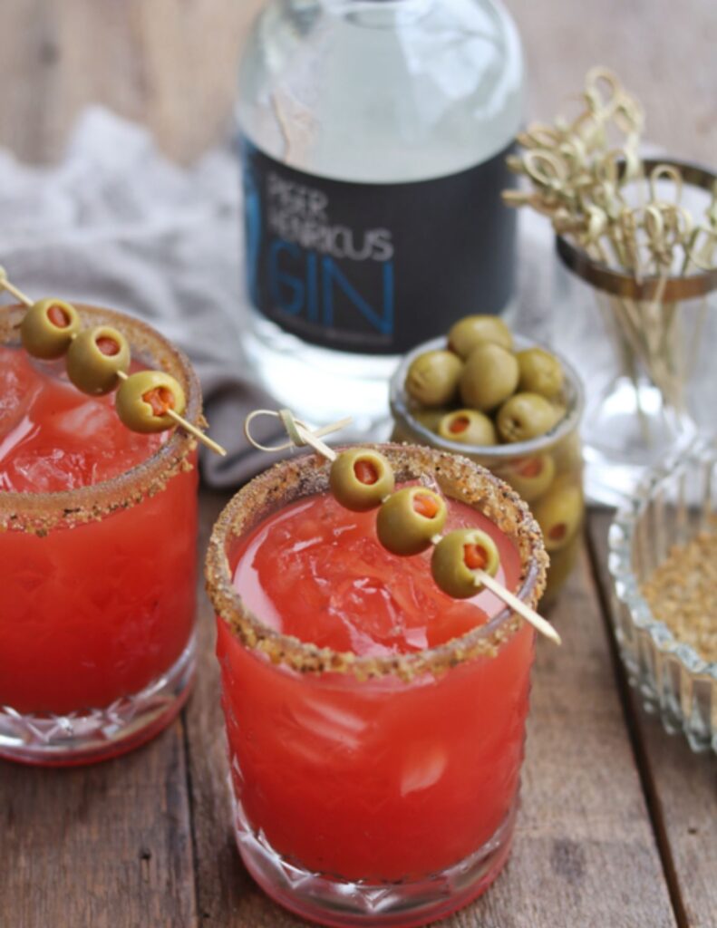 Cocktail Gin Piger Henricus Bloody Mary