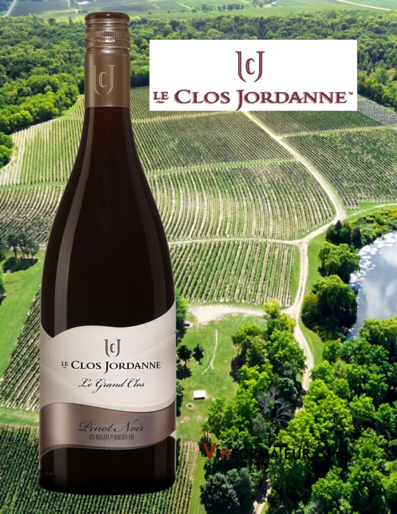Bouteille de Le Clos Jordanne, Le Grand Clos, Pinot Noir, Ontario, Péninsule du Niagara, 2019