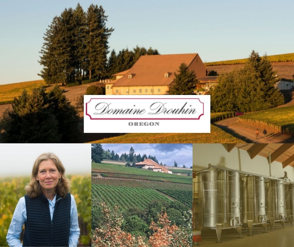 Domaine Drouhin Oregon: Véronique Boss Drouhin, chai et vignobles