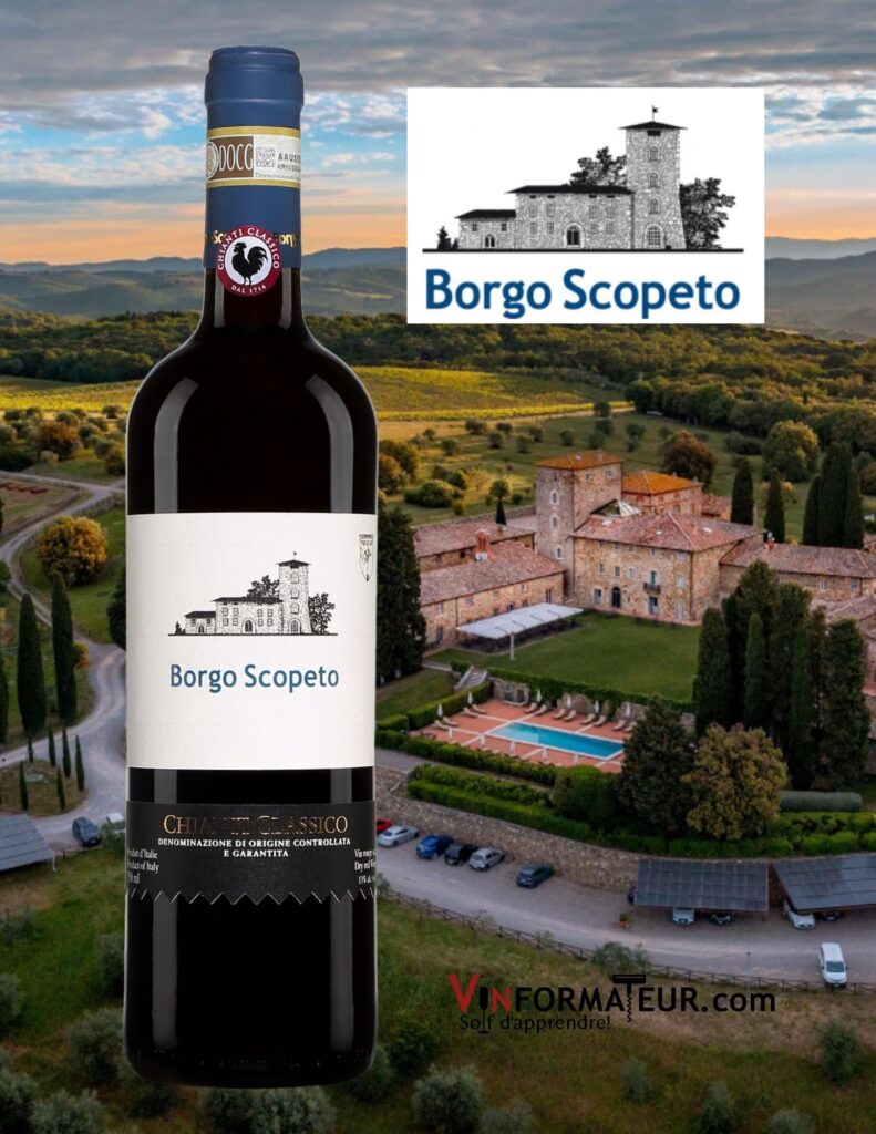BOuteille de Borgo Scopeto, Italie, Chianti Classico DOCG, 2018