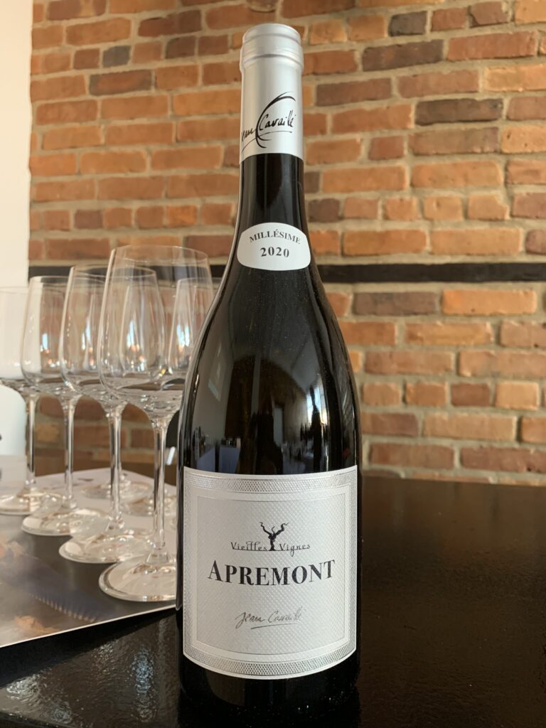 Bouteille de Apremont Cep Noir, Cuvée Vieilles Vignes, Savoie, Maison Cavaillé, 2020