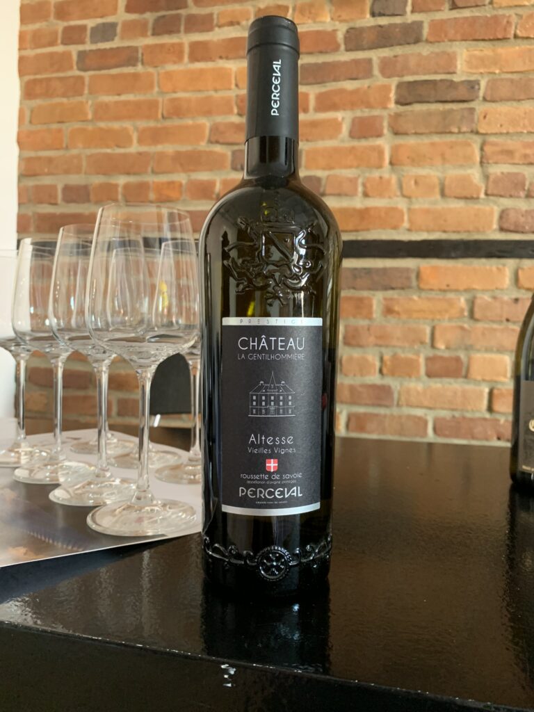 Bouteille de Château La Gentilhommière, AOP Roussette de Savoie, Cuvée Vieilles Vignes, 2021