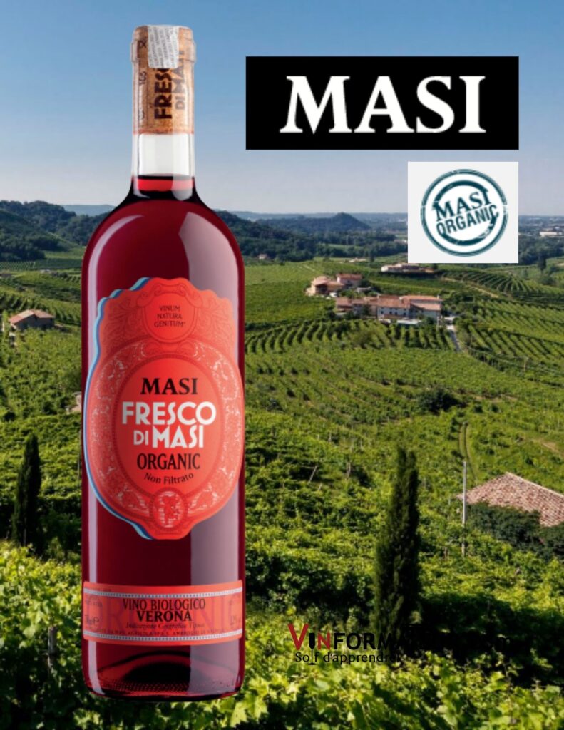 Bouteille de Fresco di Masi, rouge, bio et vegan, Masi, Italie, Provincia di Verona, 2021