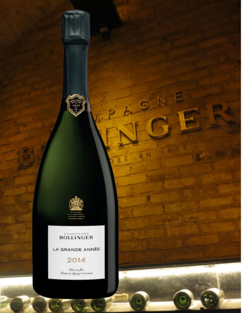 Bouteille de Champagne Bollinger, La Grande Année, Brut, 2014, 750ml