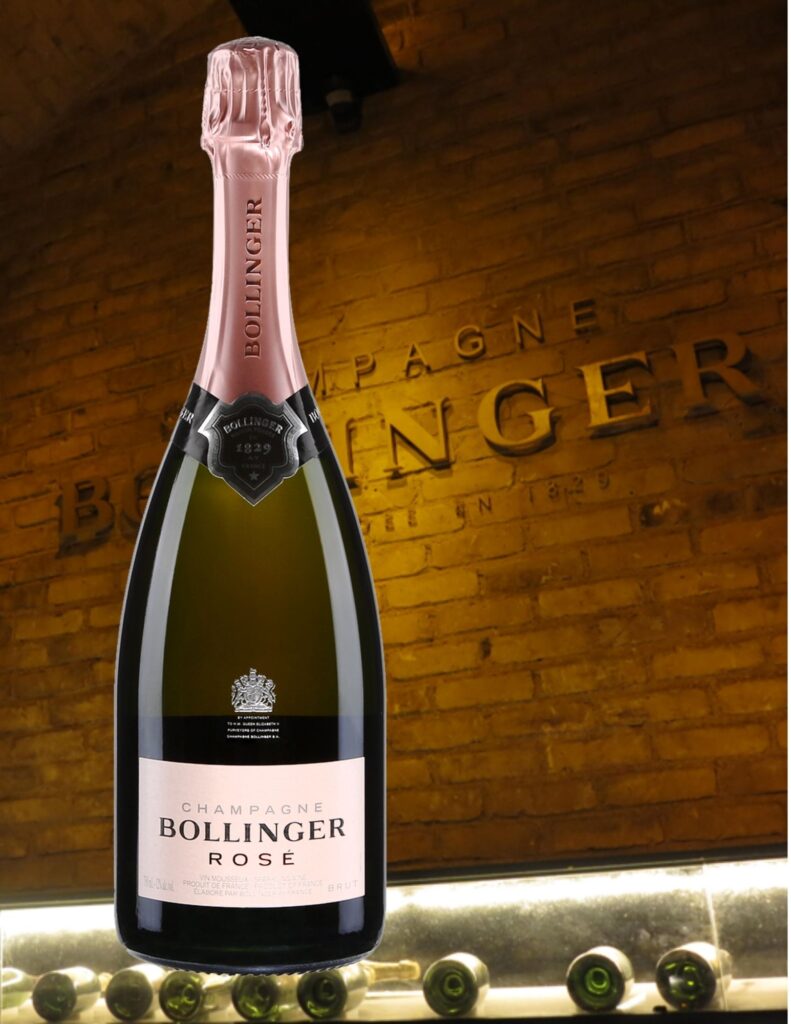 Bouteille de Champagne Bollinger, Rosé, Brut, 750ml