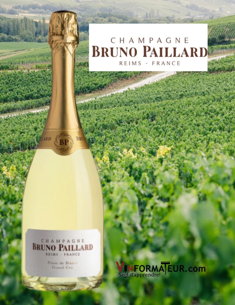 Bouteille de Champagne Bruno Paillard, Blanc de blancs, Grand Cru, NM