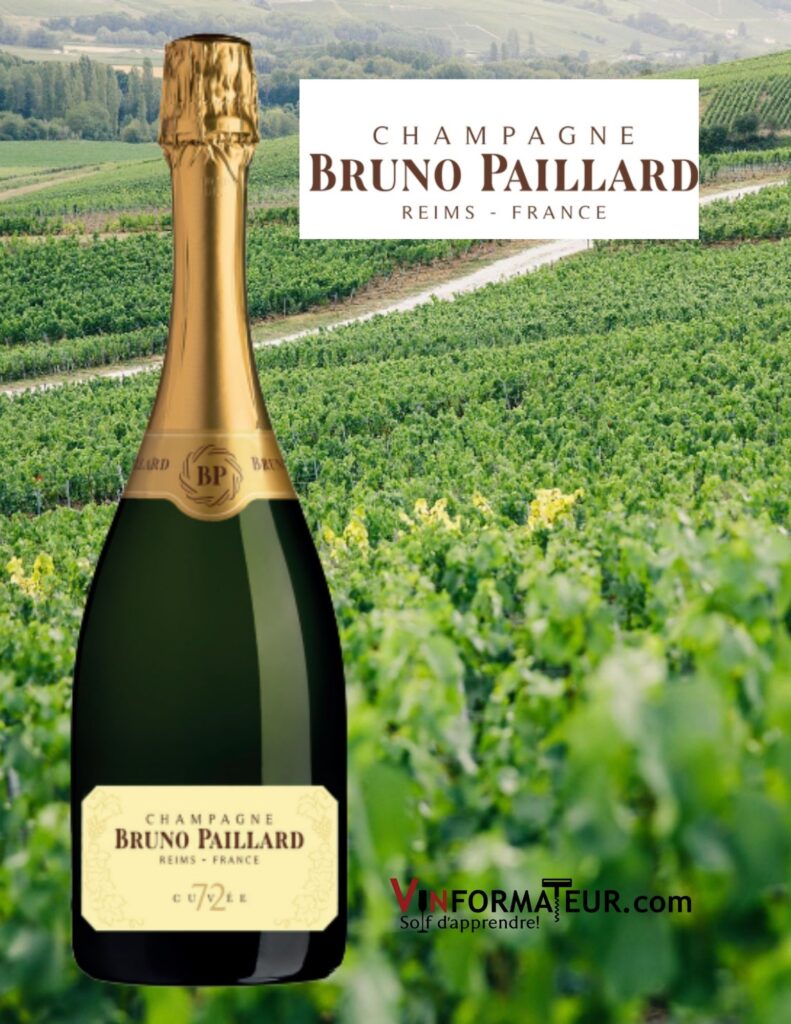 Bouteille de Bruno Paillard, Cuvée 72, Champagne NM