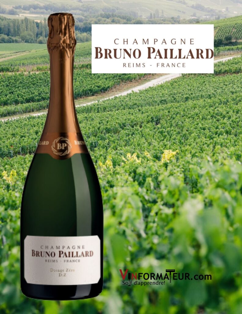 Bouteille de Champagne Bruno Paillard, Dosage Zéro, NM
