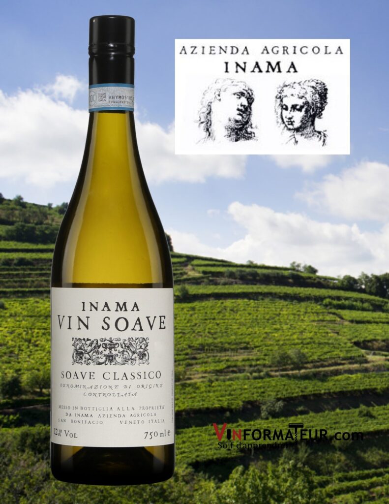 Bouteille de Inama, Vin Soave Classico, Italie, Vénétie, 2020