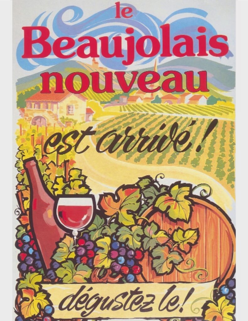 Affiche Beaujolais Nouveau