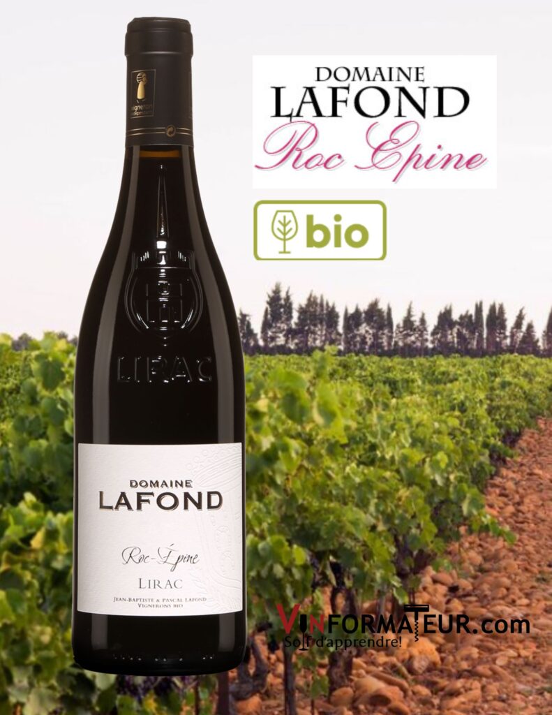 Un Lirac bio, généreux et doté d’une belle puissance! Domaine Lafond