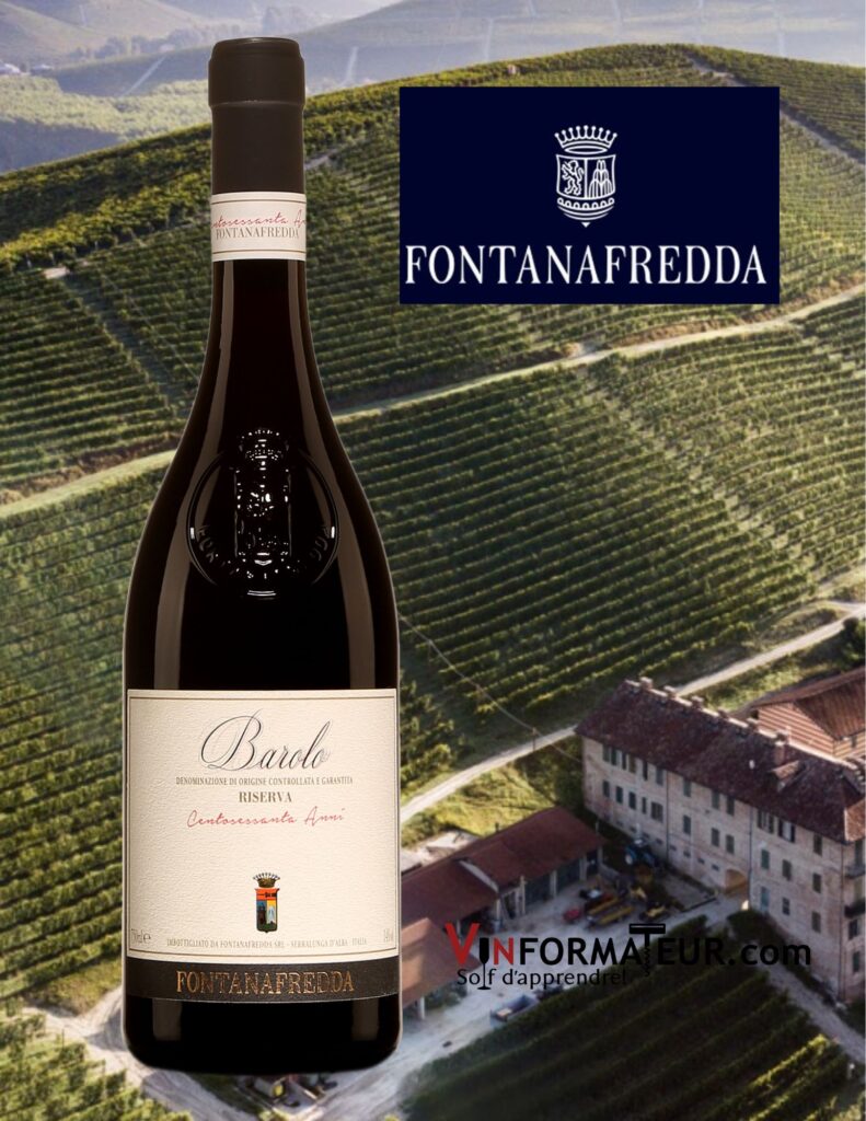 Fontanafredda, Barolo, Riserva, Centossanti Anni, vin rouge, 2010 bouteille
