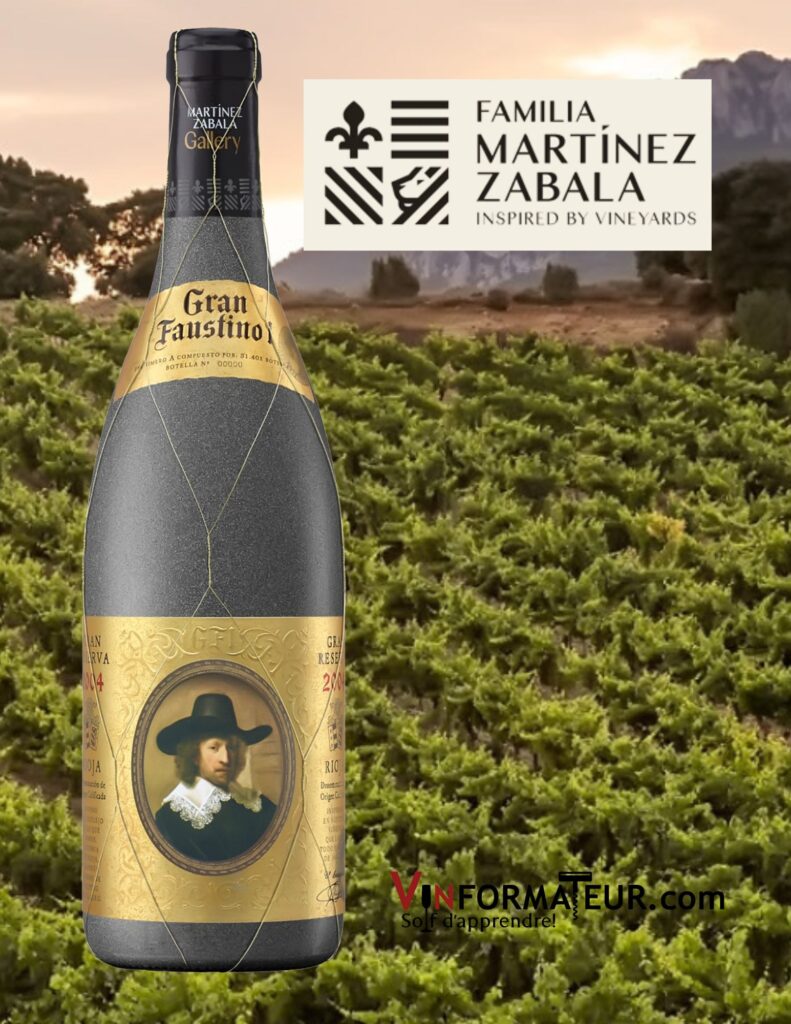 Bouteille de Gran Faustino I, Gran Reserva, Rioja, vin rouge, 2004