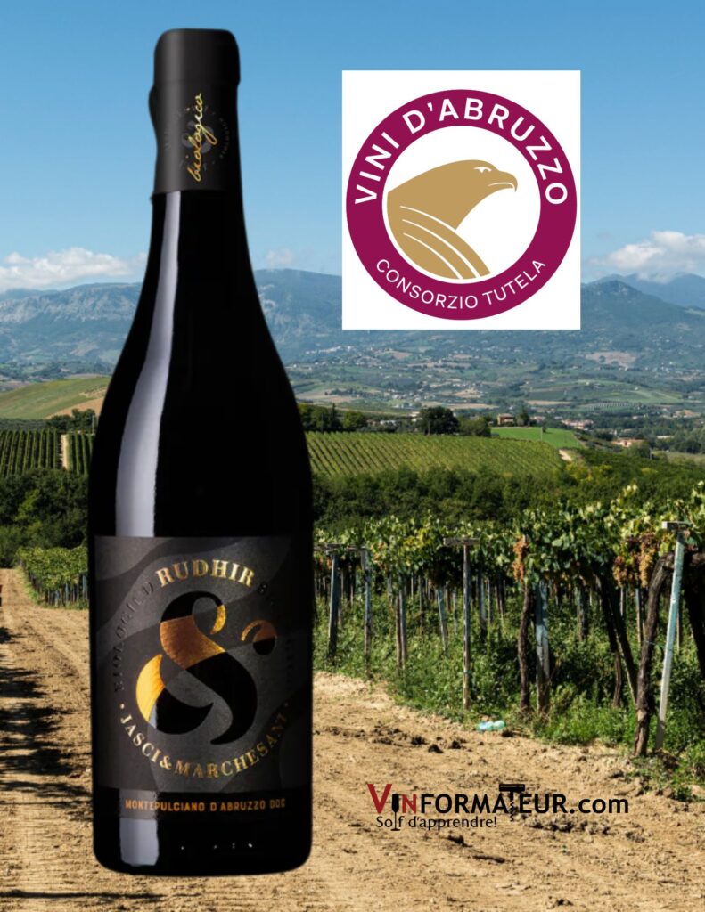 Montepulciano d’Abruzzo, Rudhir, Jasci & Marchesani bouteille