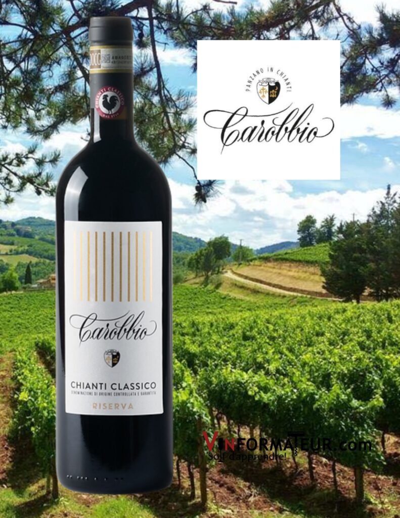 Bouteille de Tenuta Carobbio, Chianti Classico DOCG, Riserva, vin rouge, 2015