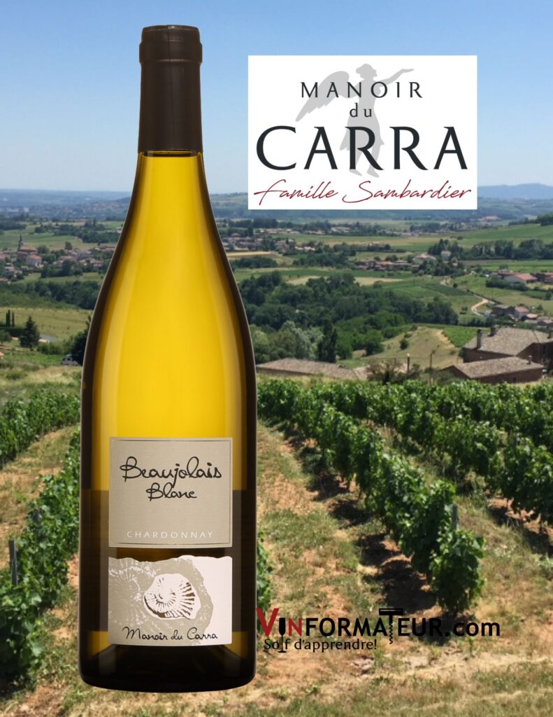 Manoir du Carra, Beaujolais blanc, 2021 bouteille