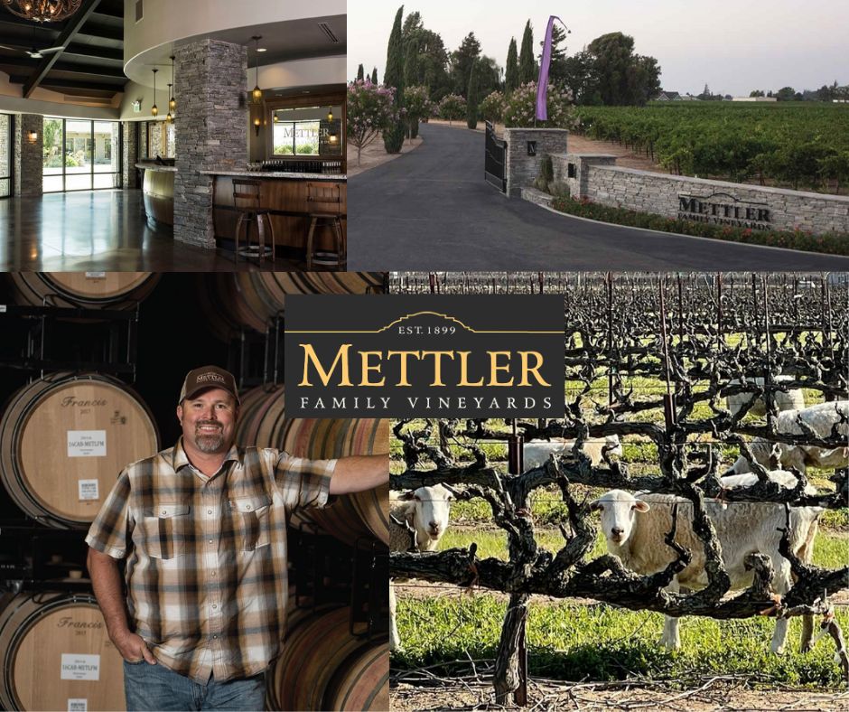 Mettler Family Vineyards: Adam Mettler Winemaker of the Year Wine Enthusiast, salle de dégustation, chai et vignobles