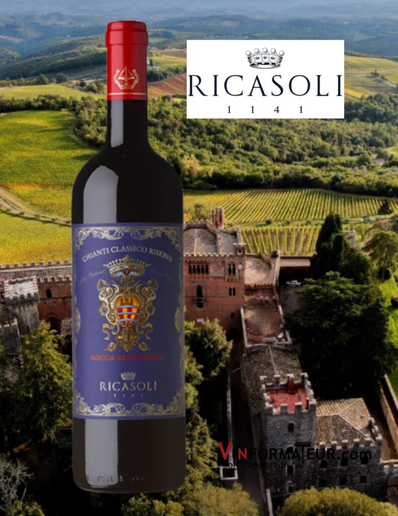 Rocca Guicciarda, Ricasoli, Chianti Classico Riserva DOCG, 2019 bouteille
