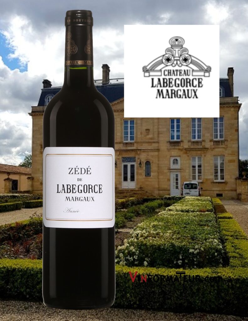 Zédé de Labégorce, Château de Labégorce, Bordeaux, Margaux, Cru Bourgeois, 2019 bouteille