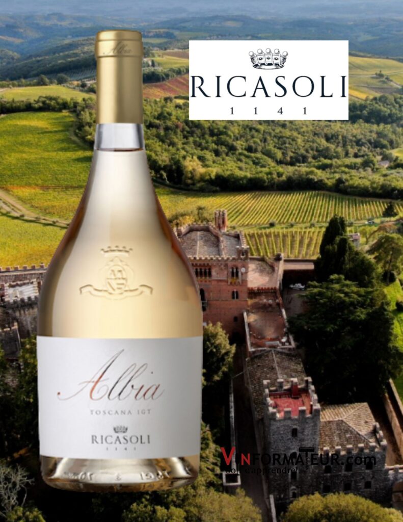 Albia Rosé, Ricasoli, Toscana IGT, 2021 bouteille