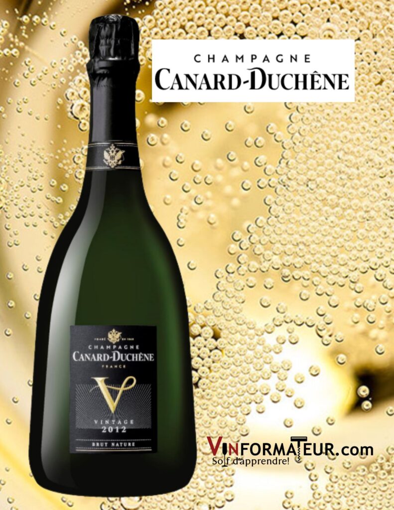 Champagne Canard-Duchêne, Vintage 2012, Brut Nature/non dosé bouteille
