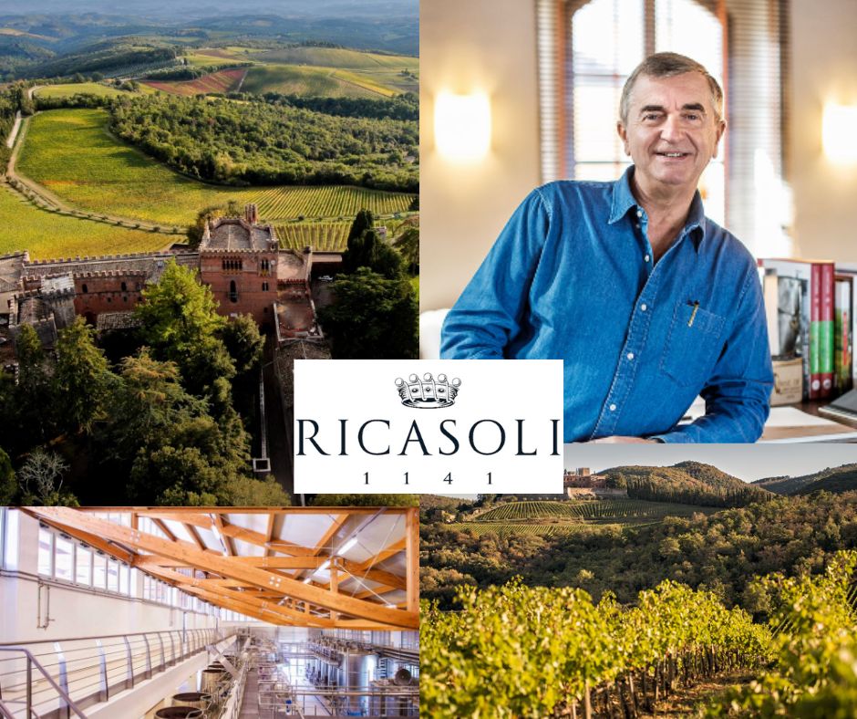 Ricasoli: Francesco Ricasoli, Castello di Brolio, chat et vignobles
