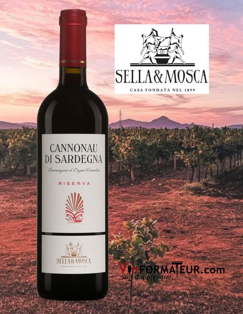 Sella & Mosca, Italie, Sardaigne, Cannonau di Sardegna, Riserva, 2019 bouteille