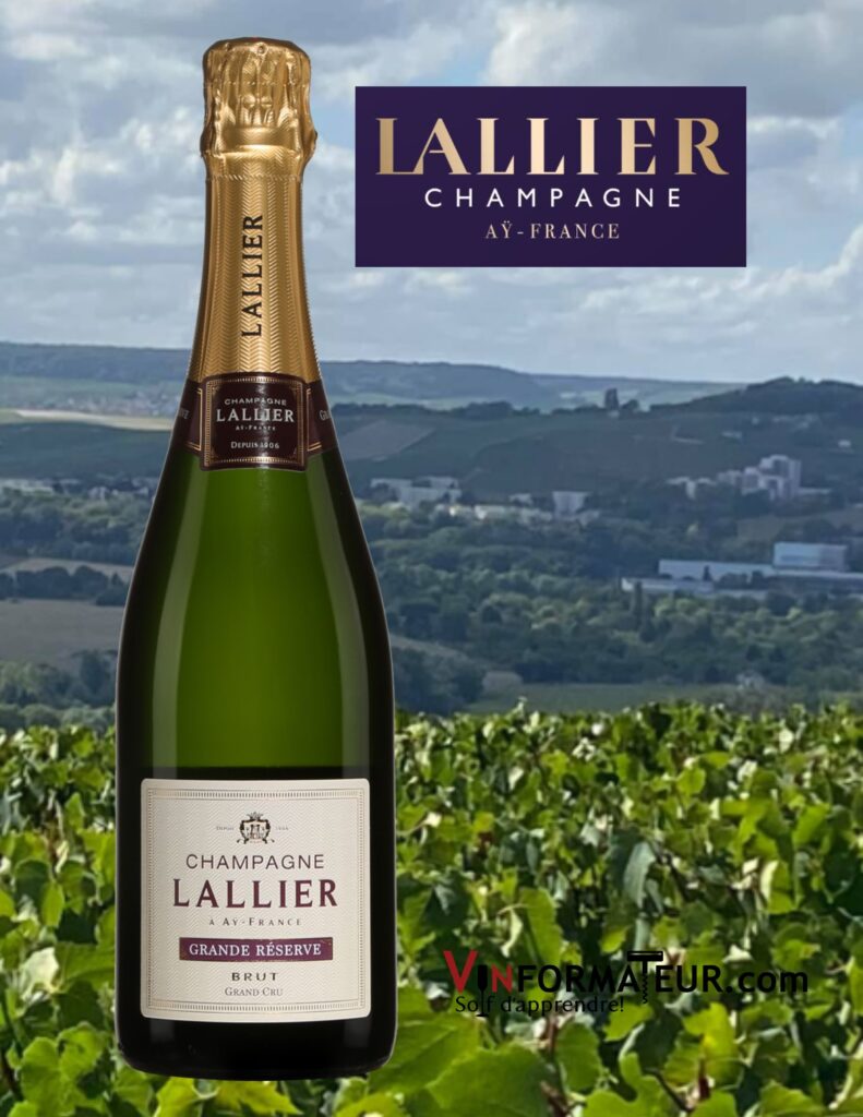 Lallier, Champagne Grande Réserve, Grand Cru, Brut, non millésimé bouteille