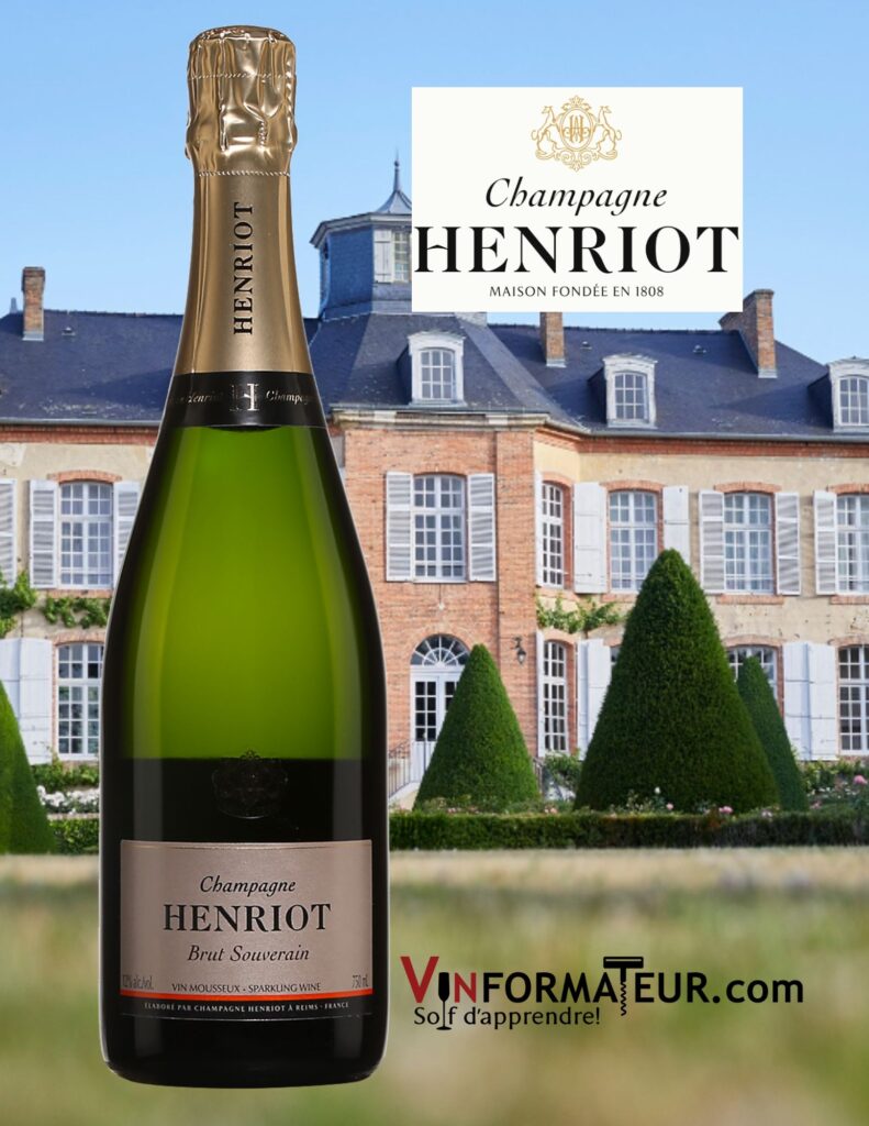 Champagne Henriot, Brut, Souverain bouteille