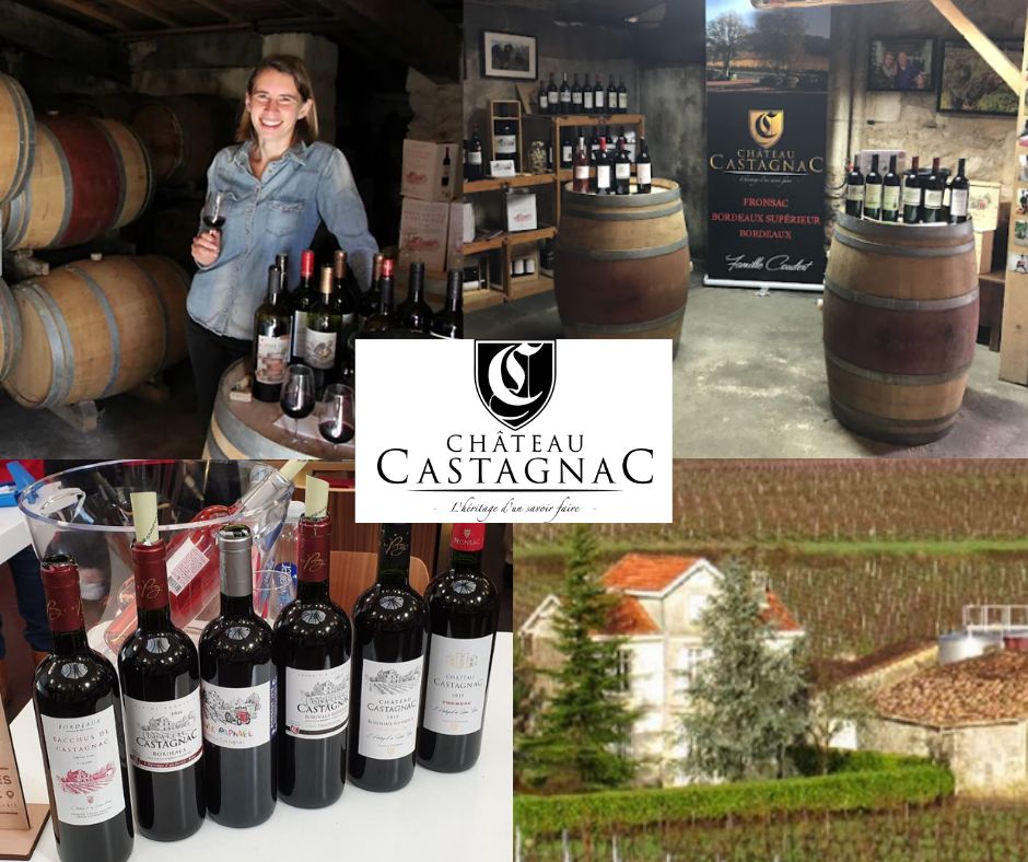 Vignobles Coudert - Château Castagnac: Lydia Coudertm chai, vignobles et vins