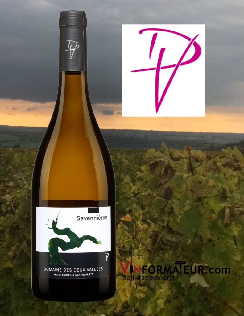 Domaine des Deux Vallées, France, Savennières, vin blanc, 2019 bouteille