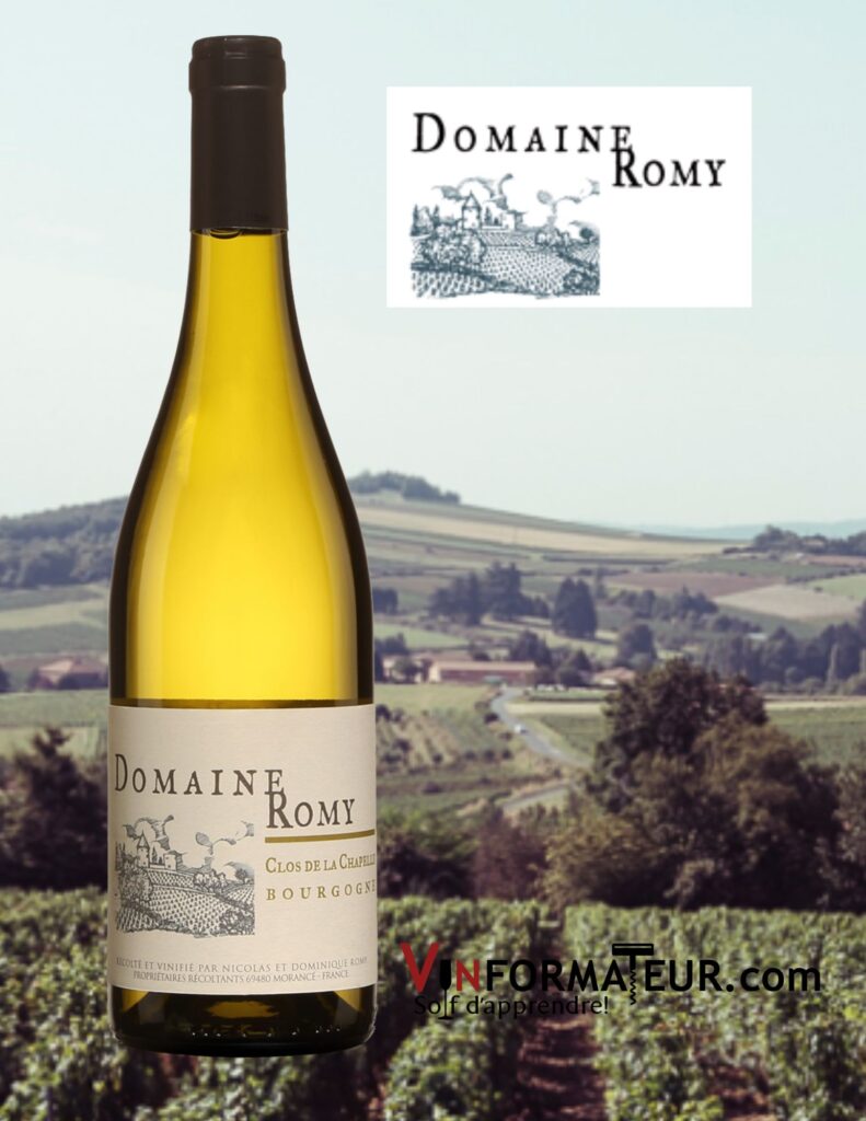 Domaine Romy, Clos de la Chapelle, Bourgogne, 2020 bouteille