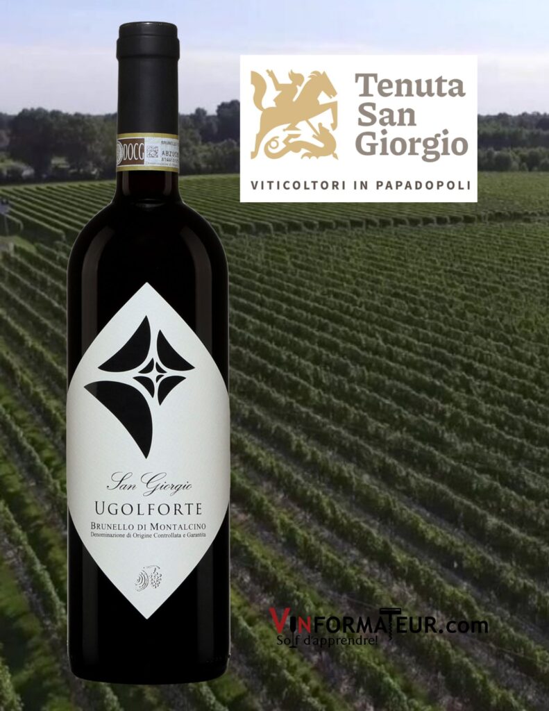 San Giorgio, Ugolforte, Brunello di Montalcino, vin rouge, 2016 bouteille