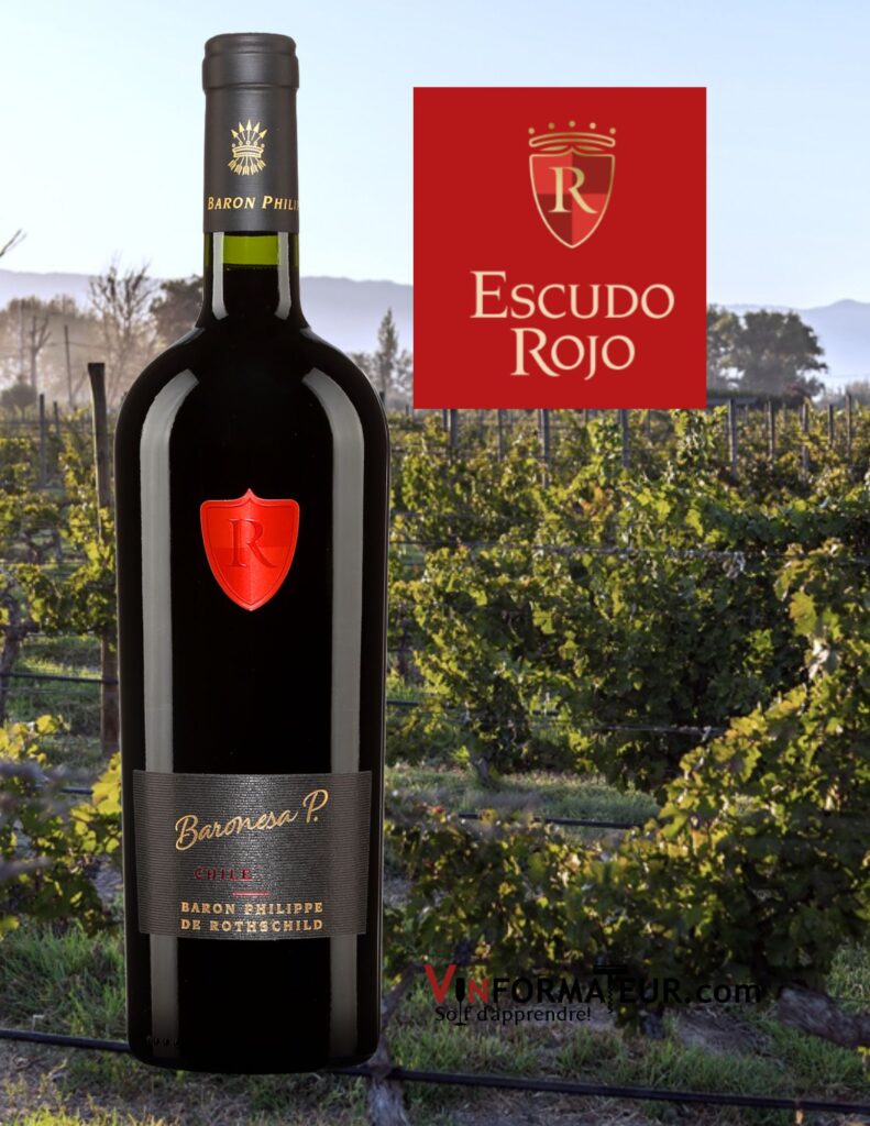 Escudo Rojo, Baronesa P., Valle del Maipo, 2019 bouteille