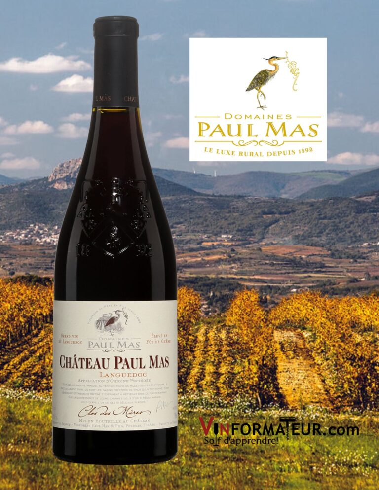 Clos des Mûres, Château Paul Mas, Domaines Paul Mas, 2021 bouteille