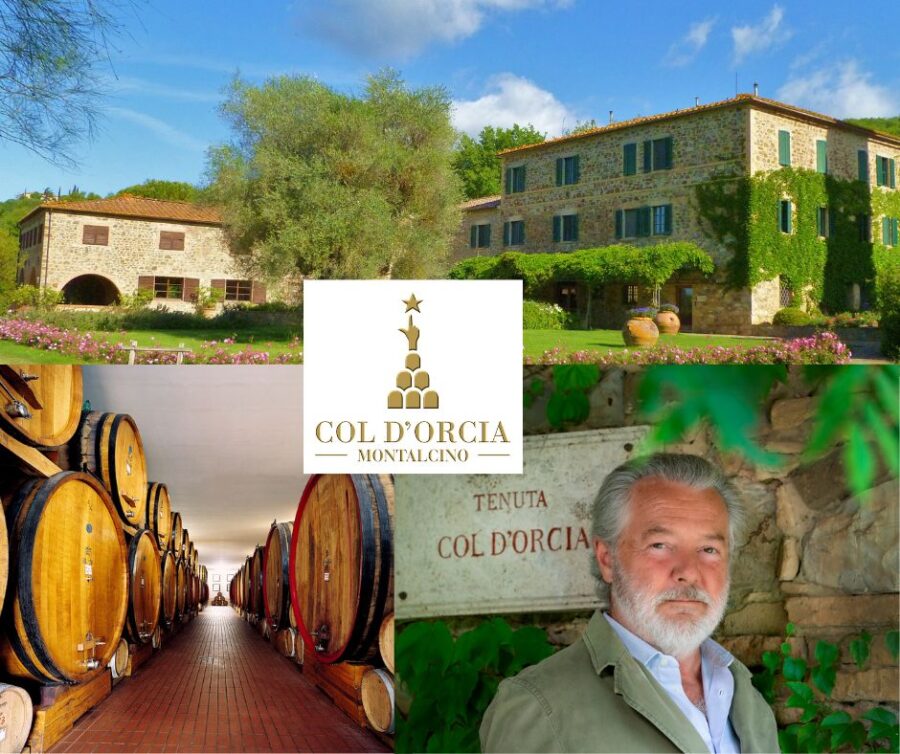 Col d’Orcia: comte Francesco Marone Cinzano, chai