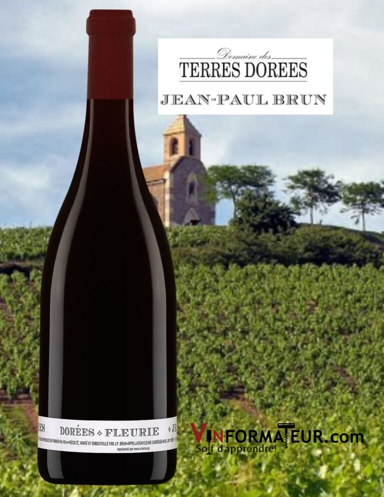 Jean-Paul Brun, Terres Dorées, Beaujolais, Fleurie, vin rouge, 2021 bouteille