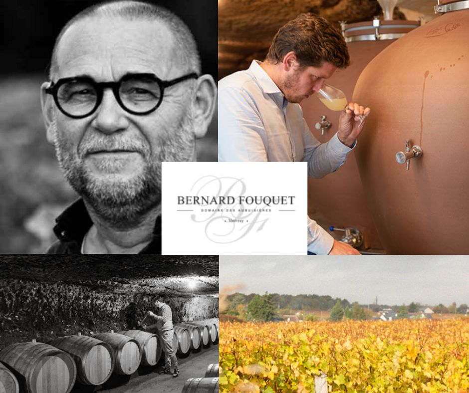 Bernard Fouquet - Domaines des Aubuisières: Bernard Fouquet, chai et vignobles