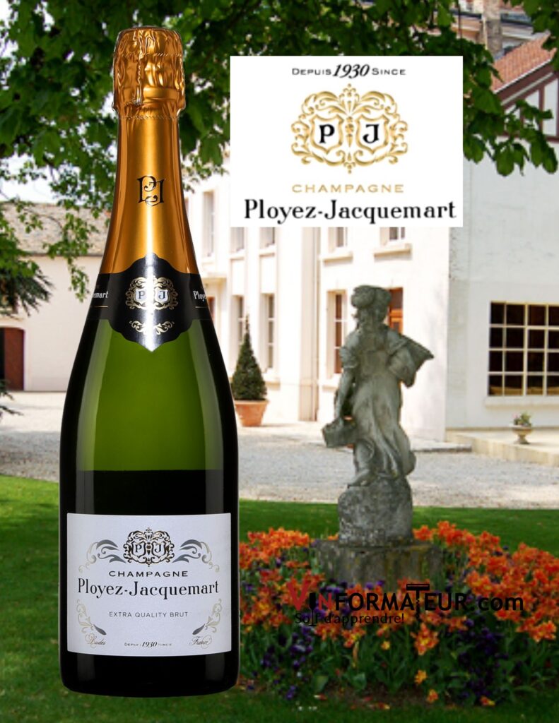 Champagne Ployez-Jacquemart, Extra Quality Brut bouteille château