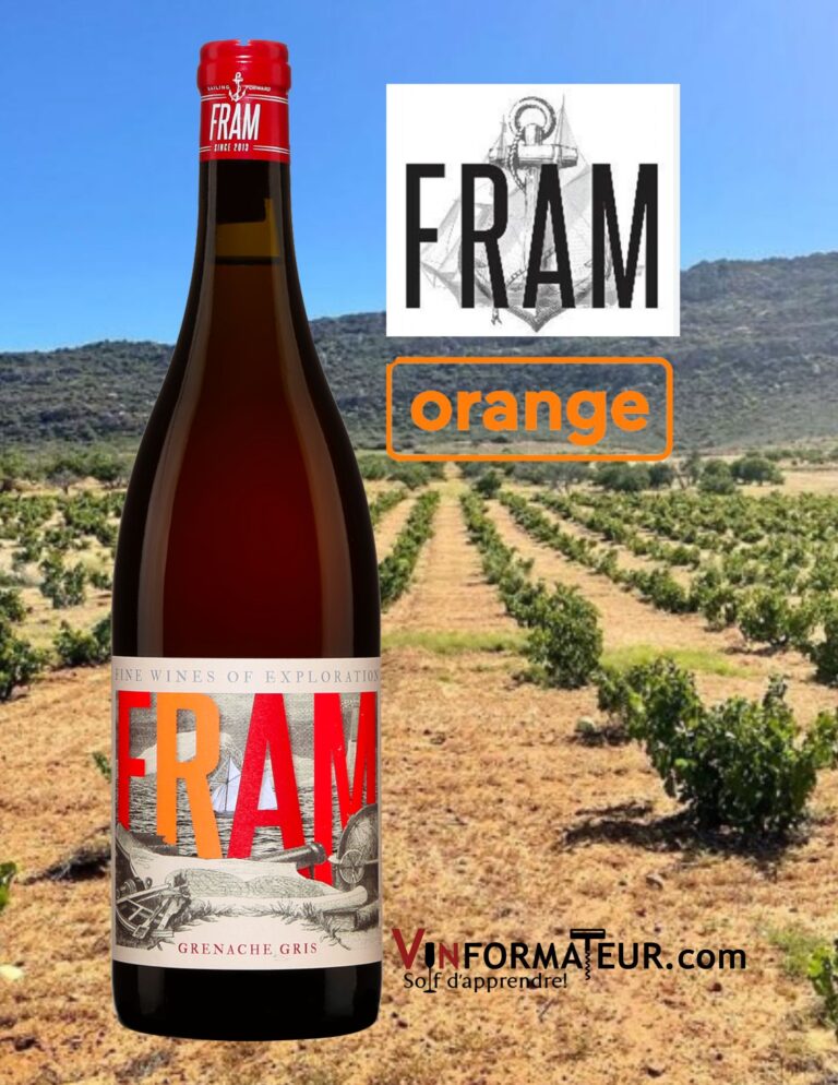 Fram, Grenache gris, vin orange, Afrique du Sud, Western Cape, 2021 bouteille