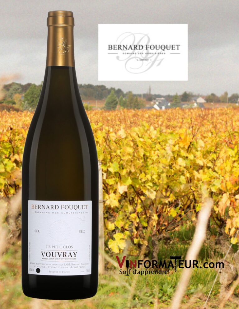 Le Petit Clos, Domaine des Aubuisières, France, Val de Loire, Vouvray, vin blanc, 2021 bouteille