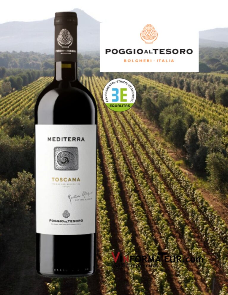 Mediterra, Tenuta Poggio al Tesoro, Toscane, 2021 bouteille