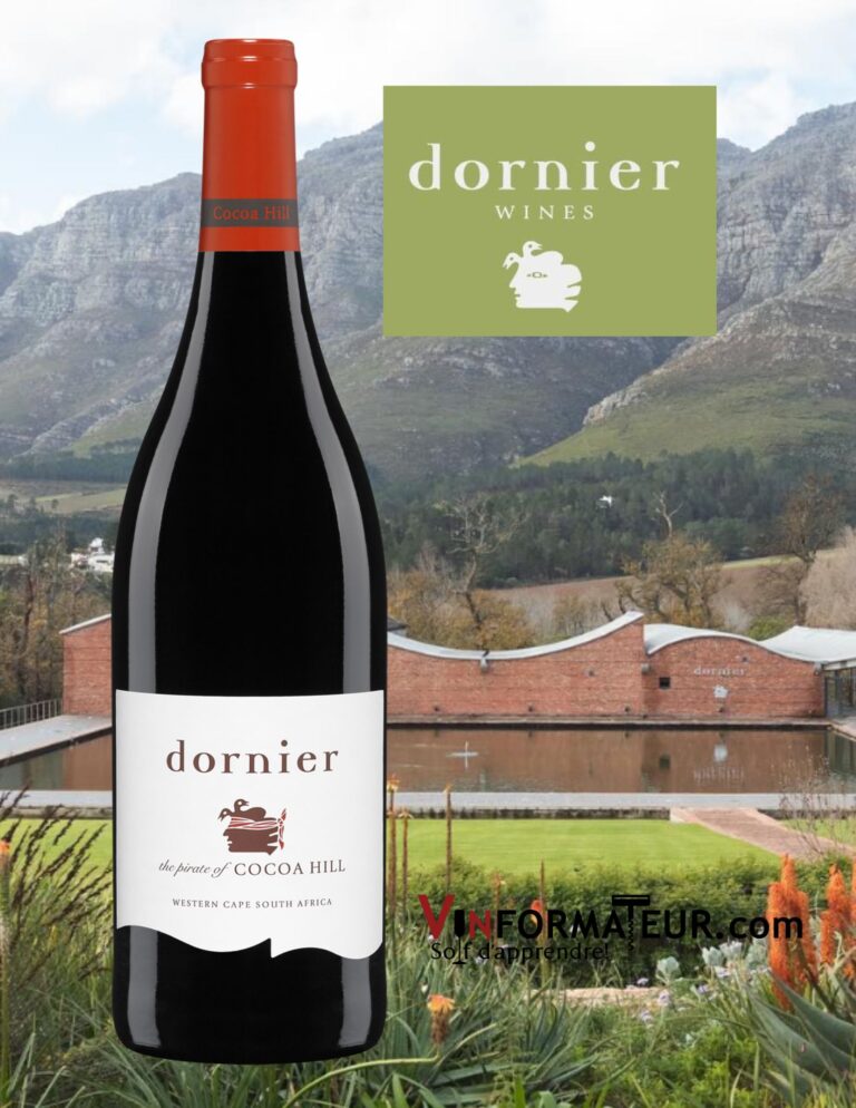 Dornier, The Pirate of Cocoa Hill, Afrique du Sud, Stellenbosch, vin rouge, 2019