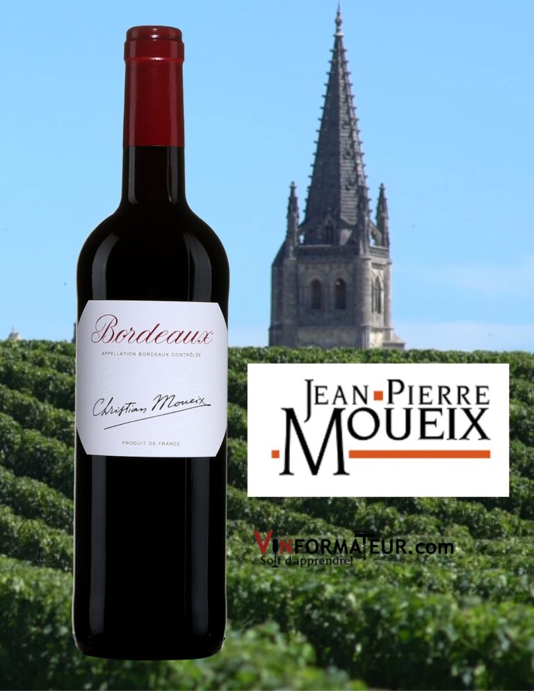 Christian Moueix, Bordeaux, vin rouge, 2018 bouteille