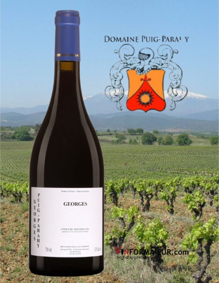 Georges, Côtes du Roussillon, Domaine Puig-Parahy, 2015 bouteille