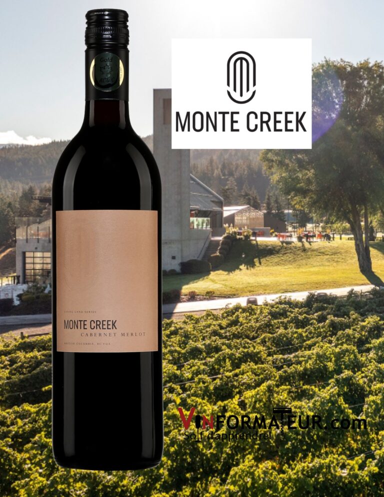 Monte Creek, Cabernet, Merlot, Living Land Series, Colombie-Britannique, vin rouge, 2019