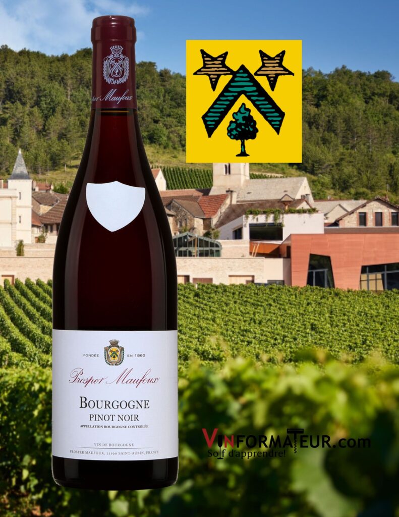 Prosper Maufoux, Bourgogne, Pinot Noir, 2021 bouteille
