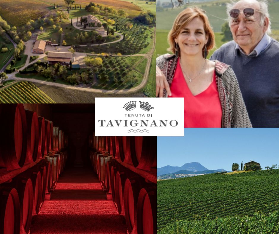 Tenuta di Tavignano: chai, vignobles et fondateurs