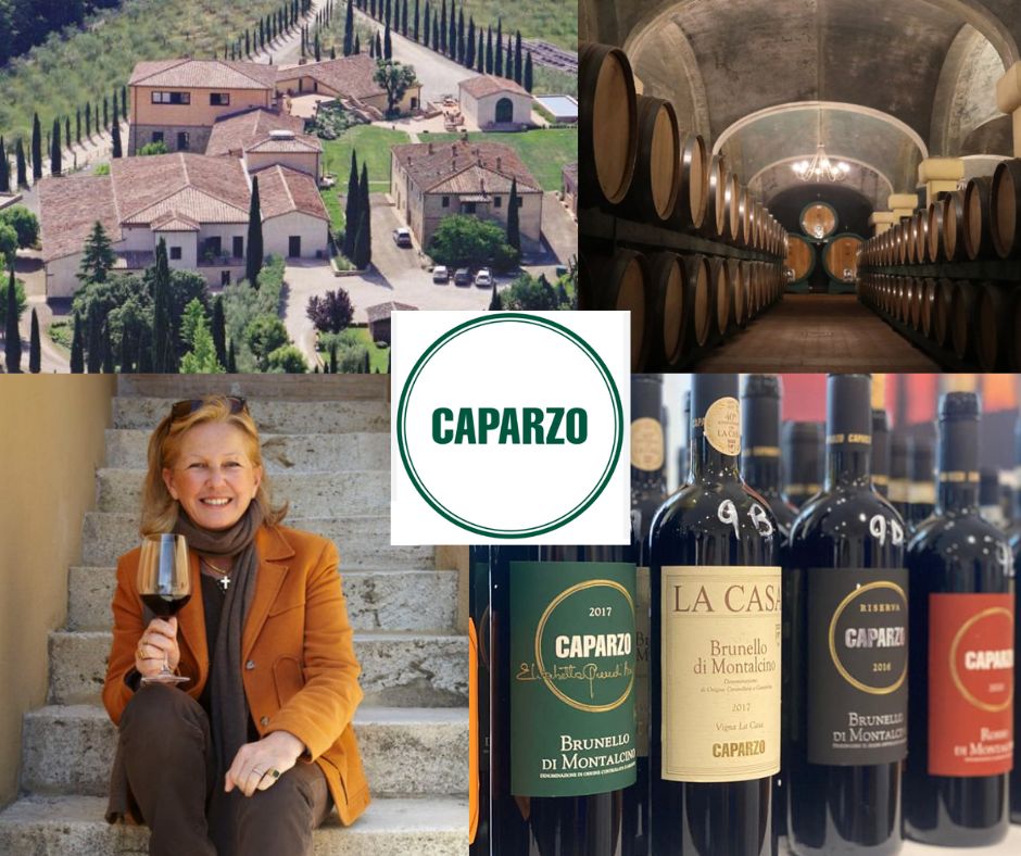 Caparzo: Elizabetta Gnudi Angelini, chai, vignobles et vins de la maison